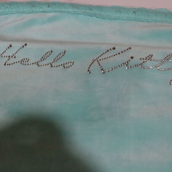 Forever 21 X Hello Kitty Blue Tube Crop Top Plus Size 3X - Picture 4 of 10